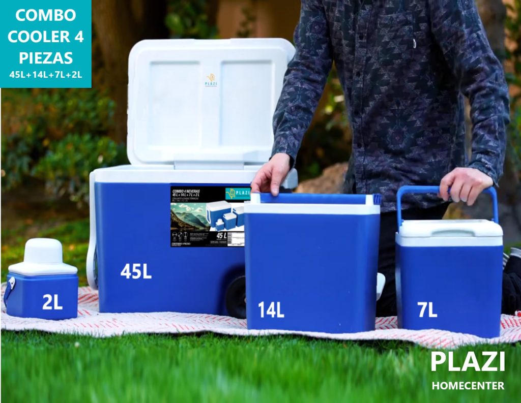 ¡Frío Siempre A Mano! Consejos Para Elegir El Mejor Cooler Para Bebidas 🏡 Hogar Y Jardín Mejor Cooler Para Bebidas Experimenta La Máxima Frescura Y Comodidad Con El Combo Cooler 4 Piezas Azul. ¡Prepárate Para La Aventura Al Aire Libre!