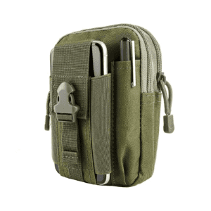 canguro táctico militar porta celular verde