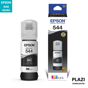 Intensifica tus impresiones en negro. Tinta Epson 544 negro compatible con EcoTank. Resultados vibrantes y duraderos.