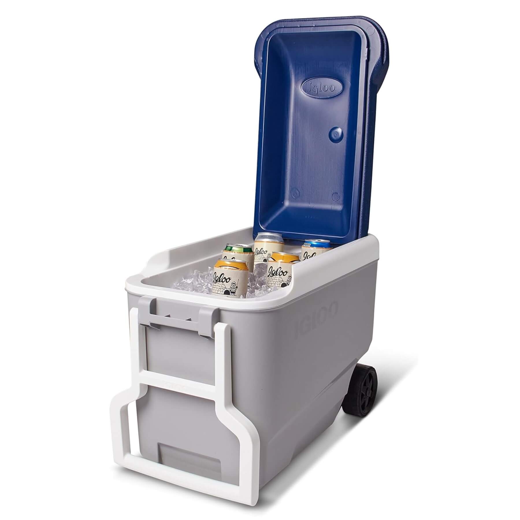 Cooler Maxcold Igloo 40 Gris Con Ruedas Cooler Maxcold Cooler Maxcold Igloo 40 Gris Con Ruedas - Imagen 3