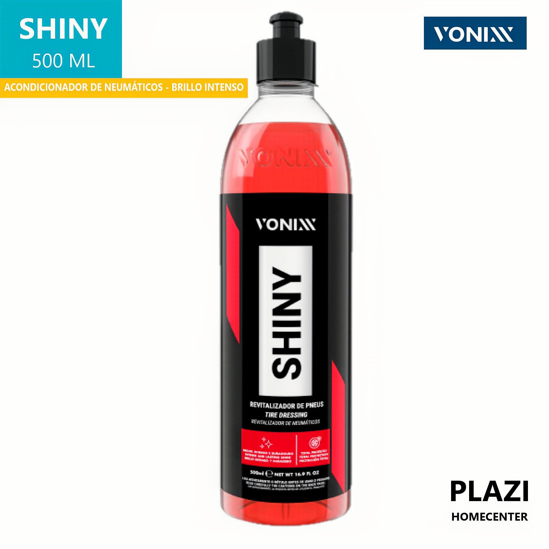 Shiny Vonixx — Abrillantador De Llantas Profesional 500 Ml Shiny Shiny Vonixx 500 Ml – Abrillantador De Llantas Profesional De Alto Brillo Y Larga Duración Disponible En Perú.