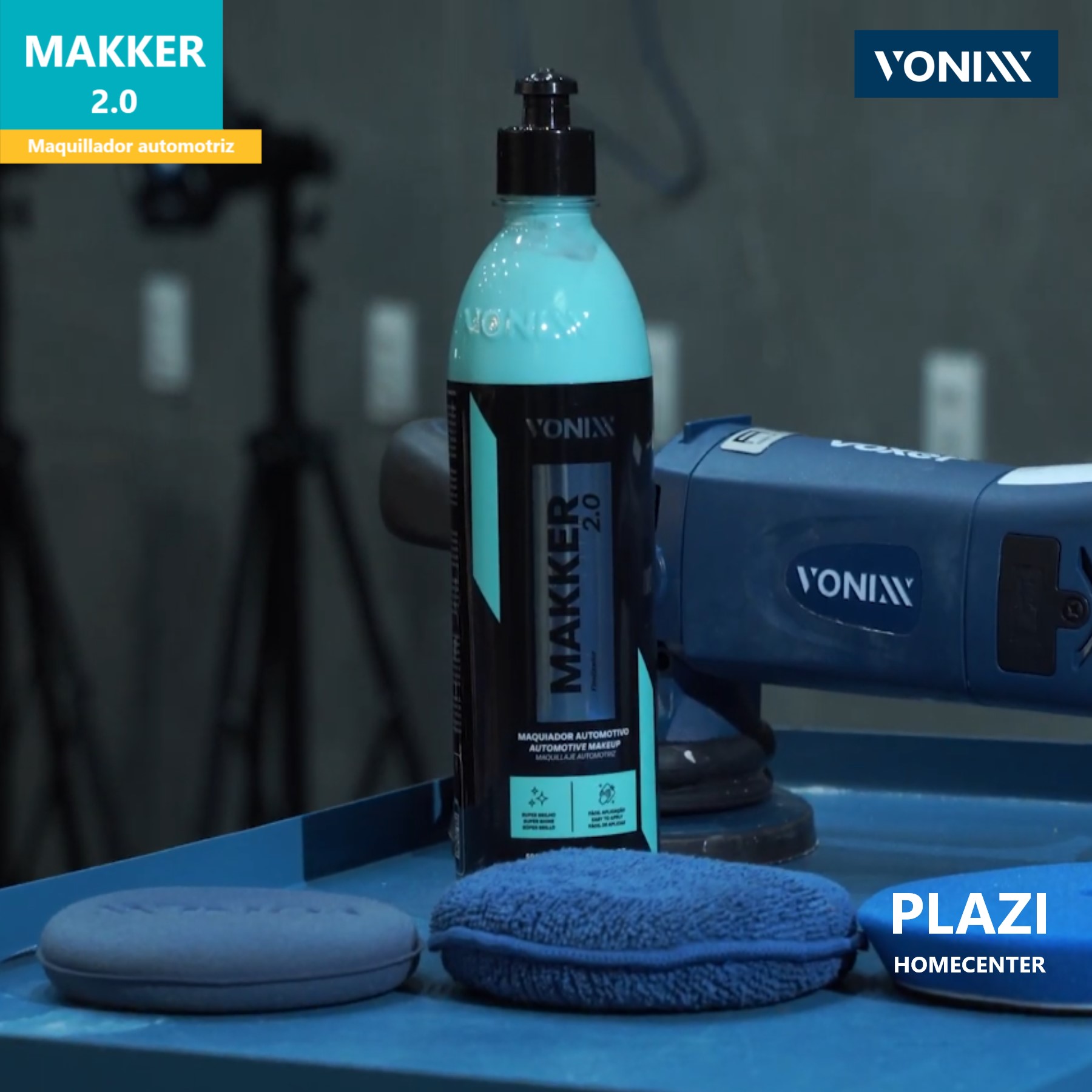 Makker 2.0 Maquillador Automotriz - Vonixx Makker Makker 2.0 Es Un Maquillador Automotriz Desarrollado Exclusivamente Para Rellenar Pequeños Defectos Y Renovar Pinturas Quemadas O Descoloridas.